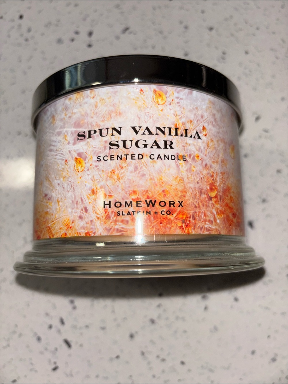 Slatkin Spun Vanilla Sugar Scented Candle - HomeWorx